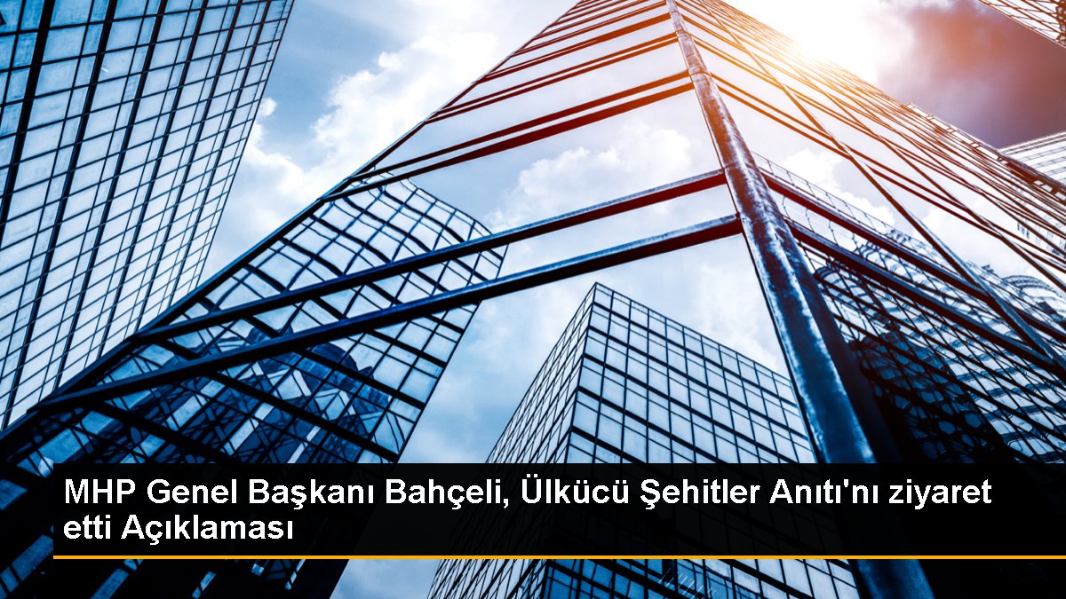 Bahçeli: Geçici milliyetçilerle Türk milletinin işi olmaz