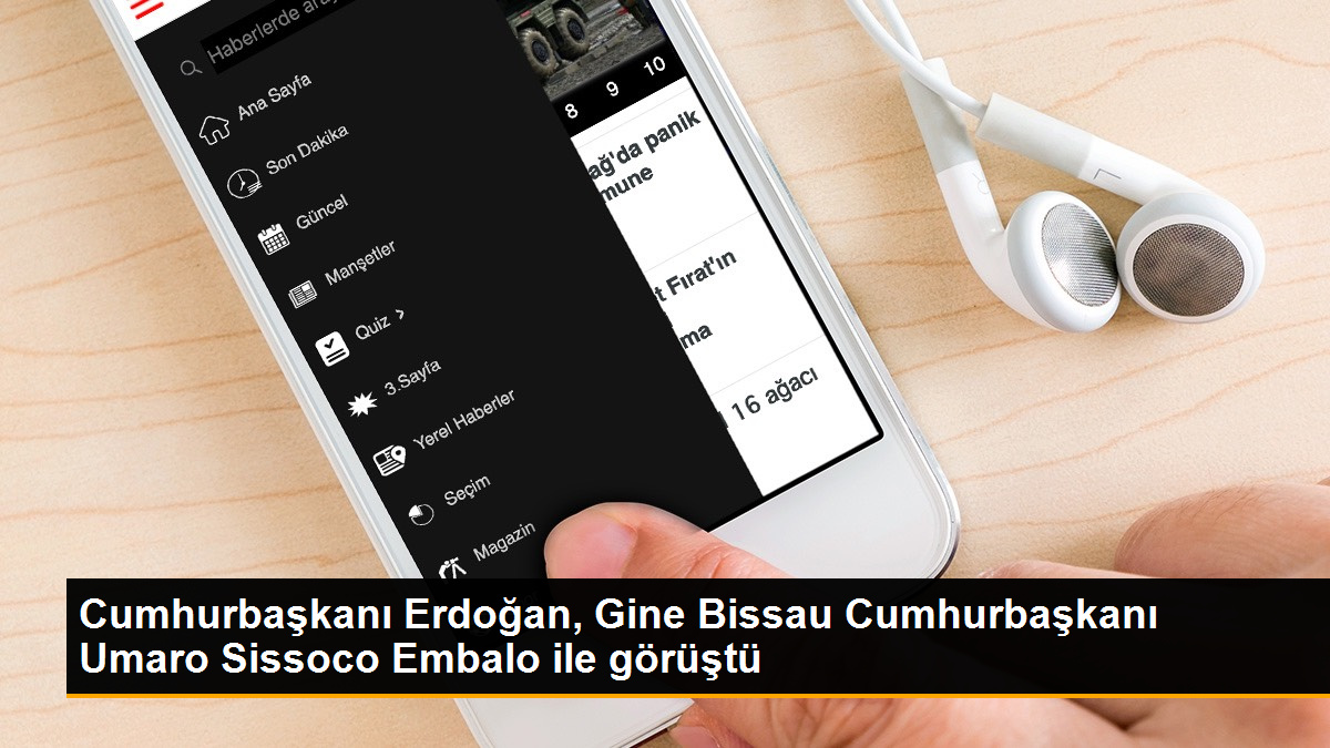  Gine Bissau Cumhurbaşkanı Embalo, Cumhurbaşkanı Erdoğan’ı tebrik etti