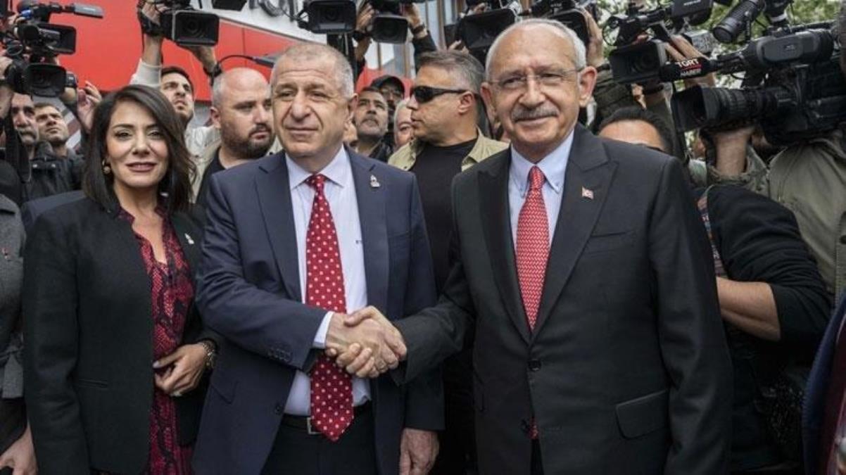  Millet İttifakı Cumhurbaşkanı adayı olan Kemal Kılıçdaroğlu, Zafer Partisi lideri Ümit Özdağ ile görüşmesi başladı