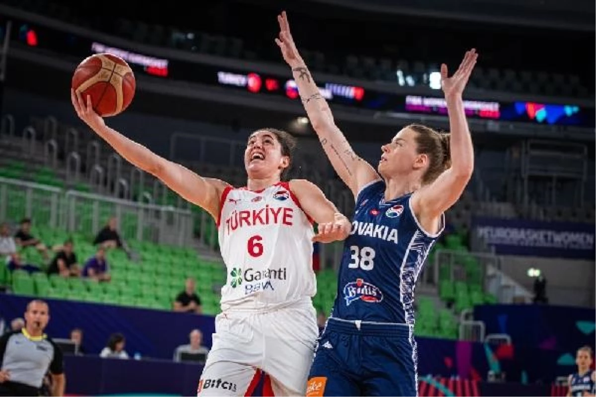  A Milli Kadın Basketbol Takımı, Slovakya’ya mağlup olarak turnuvaya veda etti