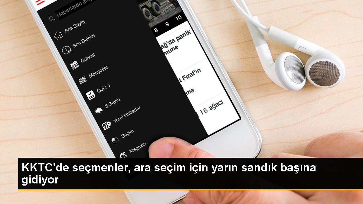 KKTC’de ara seçim için sandık yarın kurulacak