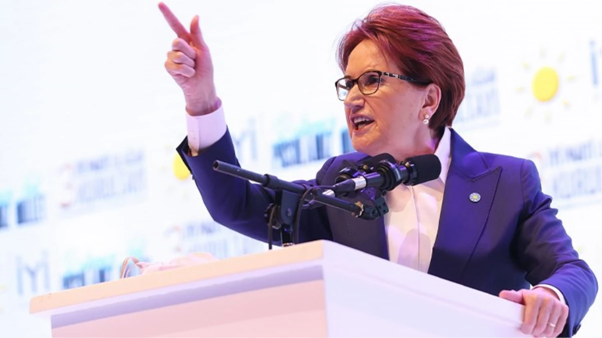 Meral Akşener’in sert konuşması siyaset sahnesini hareketlendirdi