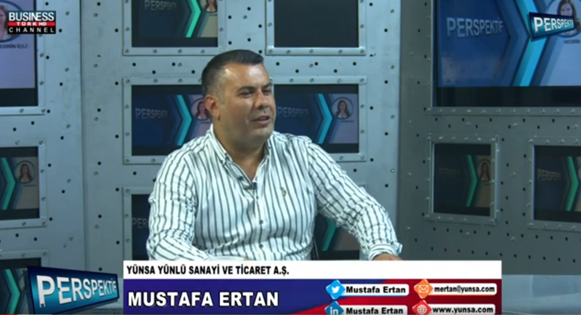 YÜNSA YÜNLÜ SANAYİ VE TİCARET A.Ş. MUSTAFA ERTAN ANLATIYOR…