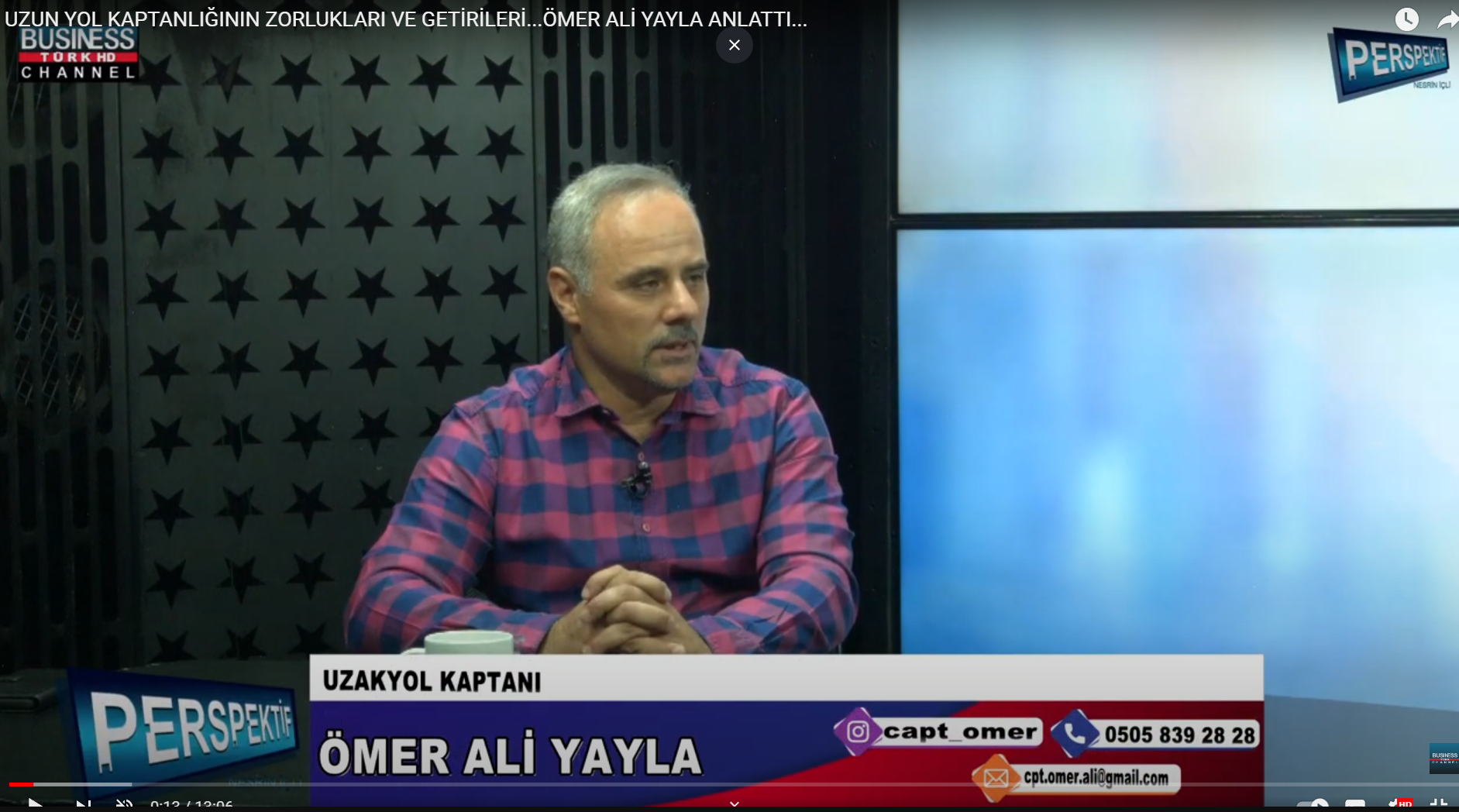 UZUN YOL KAPTANLIĞININ ZORLUKLARI VE GETİRİLERİ…ÖMER ALİ YAYLA ANLATTI…