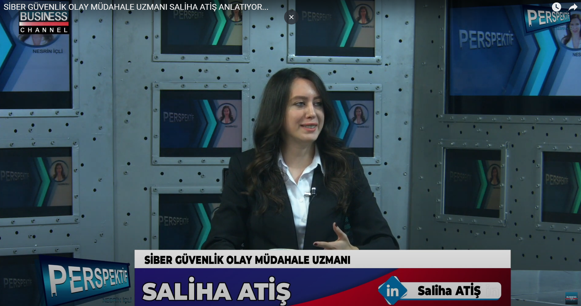 SİBER GÜVENLİK OLAY MÜDAHALE UZMANI SALİHA ATİŞ ANLATIYOR…