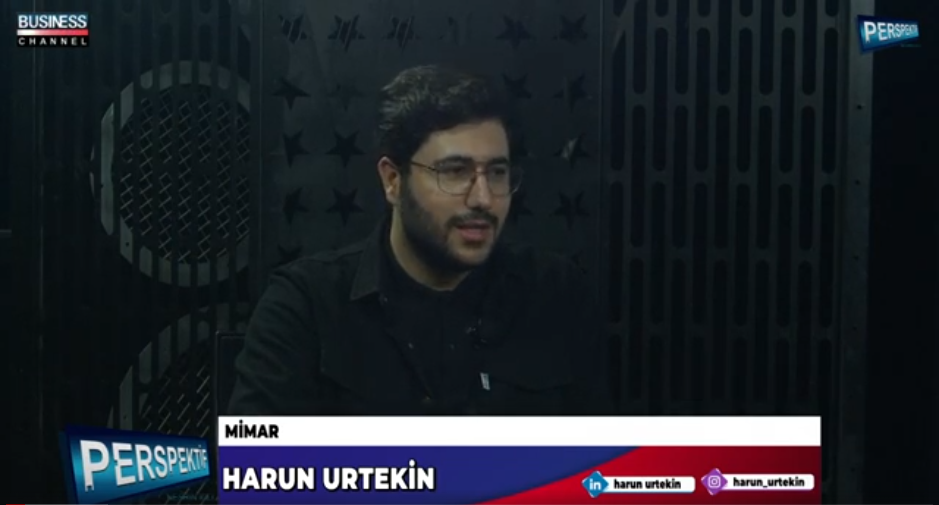 “MİMARLIK SADECE BİR İŞ KOLU DEĞİL…” HARUN URTEKİN ANLATIYOR…