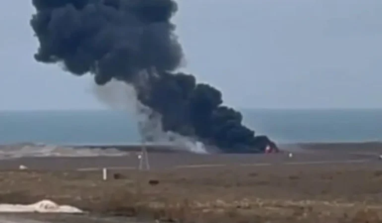 KAZAKİSTAN’DAKİ UÇAK FACİASINDA 6 KİŞİ SAĞ KURTULDU