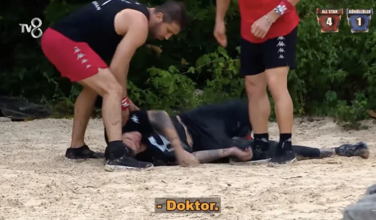 Survivor 2025’te Korkutan Anlar: Barış Murat Yağcı Oyun Sonrası Yere Yığıldı