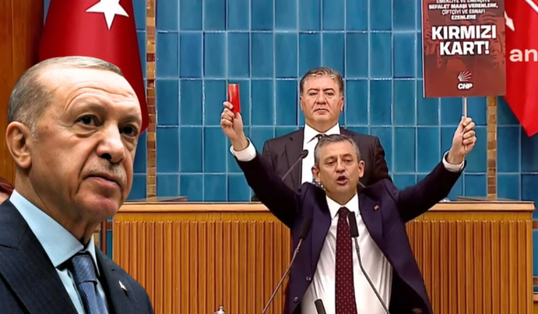 ERDOĞAN’DAN CHP’YE “KIRMIZI KART” GÖNDERMESİ VE YPG MESAJLARI