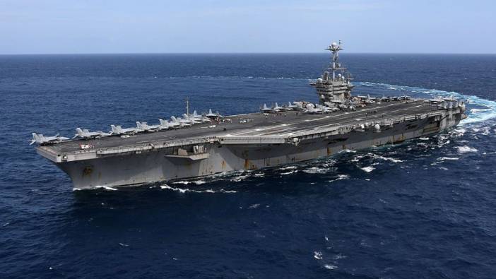 DEVASA ABD UÇAK GEMİSİ BEŞİKTAŞ-M ADLI GEMİYLE ÇARPIŞTI: OLAYIN DETAYLARI