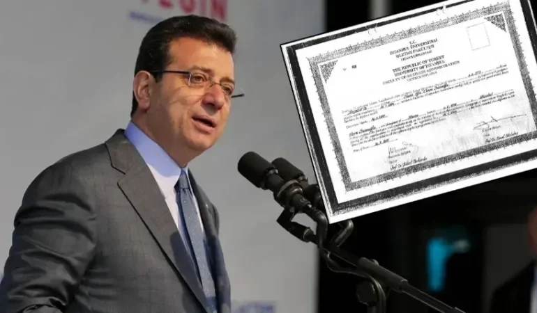 İMAMOĞLU’NUN DİPLOMASI 2020’DE CİMER’E SORULMUŞ! İSTANBUL ÜNİVERSİTESİ’NİN KARARI ORTAYA ÇIKTI