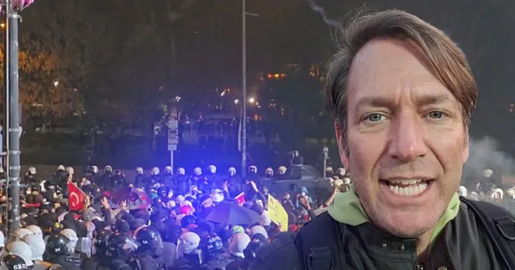 SARAÇHANE’DEKİ GÖSTERİLERDE PROVOKATİF DAVRANIŞLAR SERGİLEYEN ABD’Lİ GÖZALTINA ALINDI, SINIR DIŞI EDİLDİ