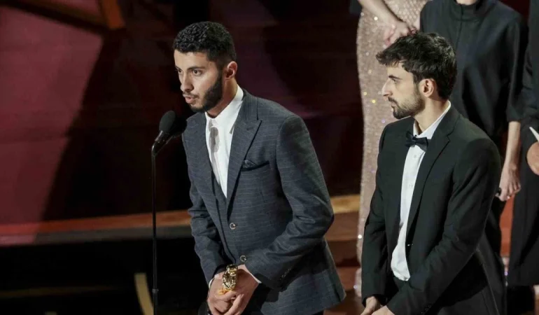 OSCAR ÖDÜL TÖRENİ’NDE FİLİSTİNLİ VE İSRAİLLİ YÖNETMENDEN SOYKIRIMIN SONLANDIRILMASI ÇAĞRISI