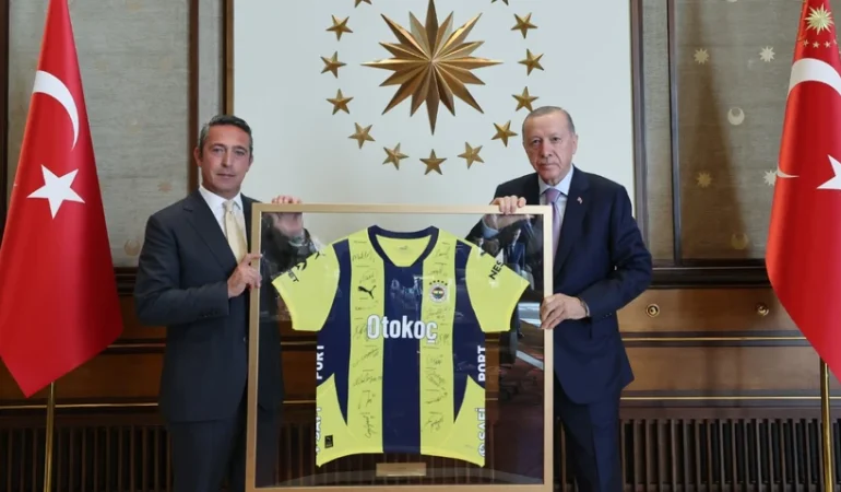 ERDOĞAN, ALİ KOÇ’U KABUL ETTİ