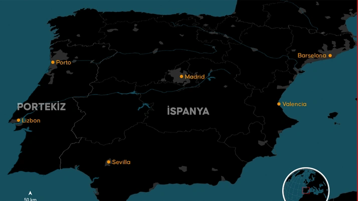 İSPANYA VE PORTEKİZ’DE ELEKTRİK KESİNTİSİ: ELEKTRİK GERİ GELDİ Mİ?