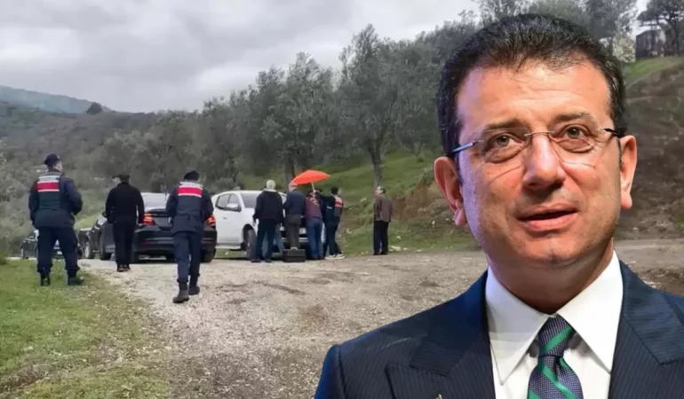 İMAMOĞLU’NUN BABASININ YAZLIK EVİNDE JANDARMADAN ŞOK BASKIN