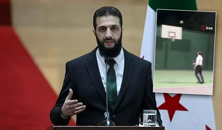 ŞARA VE ŞEYBANİ BASKETBOL SAHASINDA