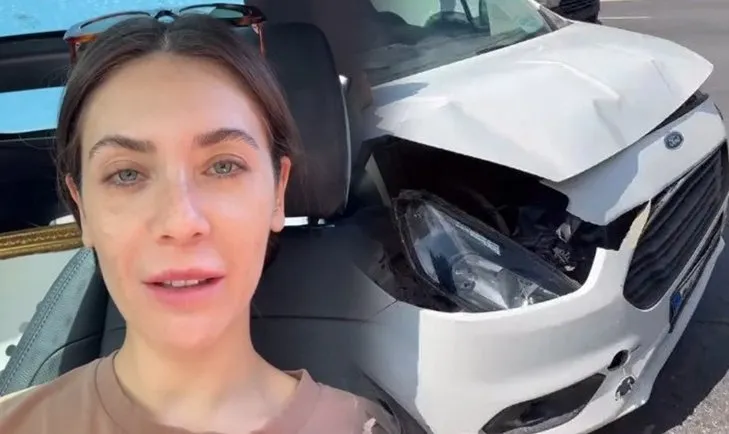 FULYA ZENGİNER TRAFİK KAZASI GEÇİRDİ