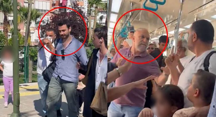 MARMARAY’DA ÇOCUKLARININ YANINDA BABAYA SALDIRAN ŞÜPHELİ TUTUKLANDI