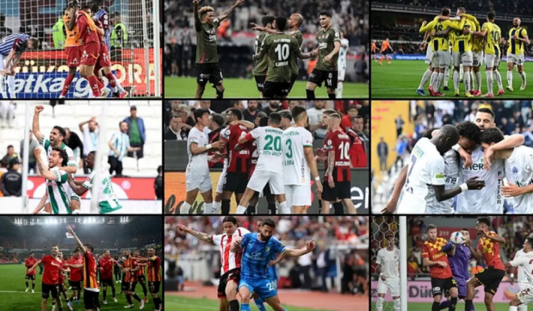 SÜPER LİG’DE HAFTA PUAN DURUMU VE 36. HAFTA FİKSTÜRÜ