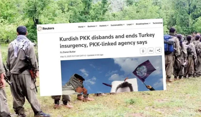 PKK’NIN FESİH KARARI DÜNYA BASININDA: “TARİHİ BİR DÖNÜM NOKTASI”