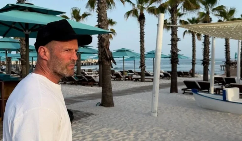 AKSİYON YILDIZI JASON STATHAM ANTALYA’DA!