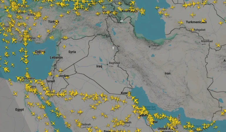 İsrail Saldırısının Ardından Havada Alarm: Bölge Uçuşlara Kapatıldı