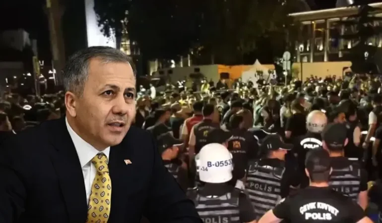 Saraçhane Olaylarında 42 Gözaltı: Bakan Yerlikaya’dan Açıklama